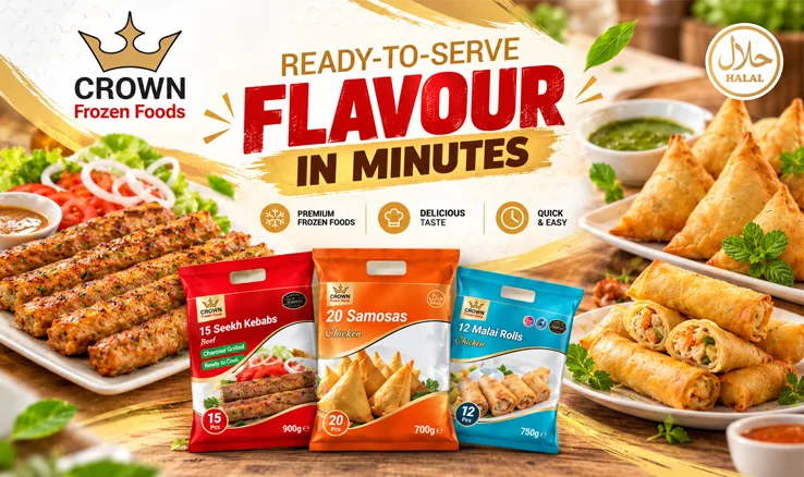 Crown Foods Website Preview
